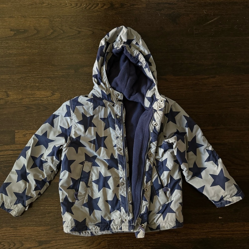 Mini Boden 7 8 y jacket with stars